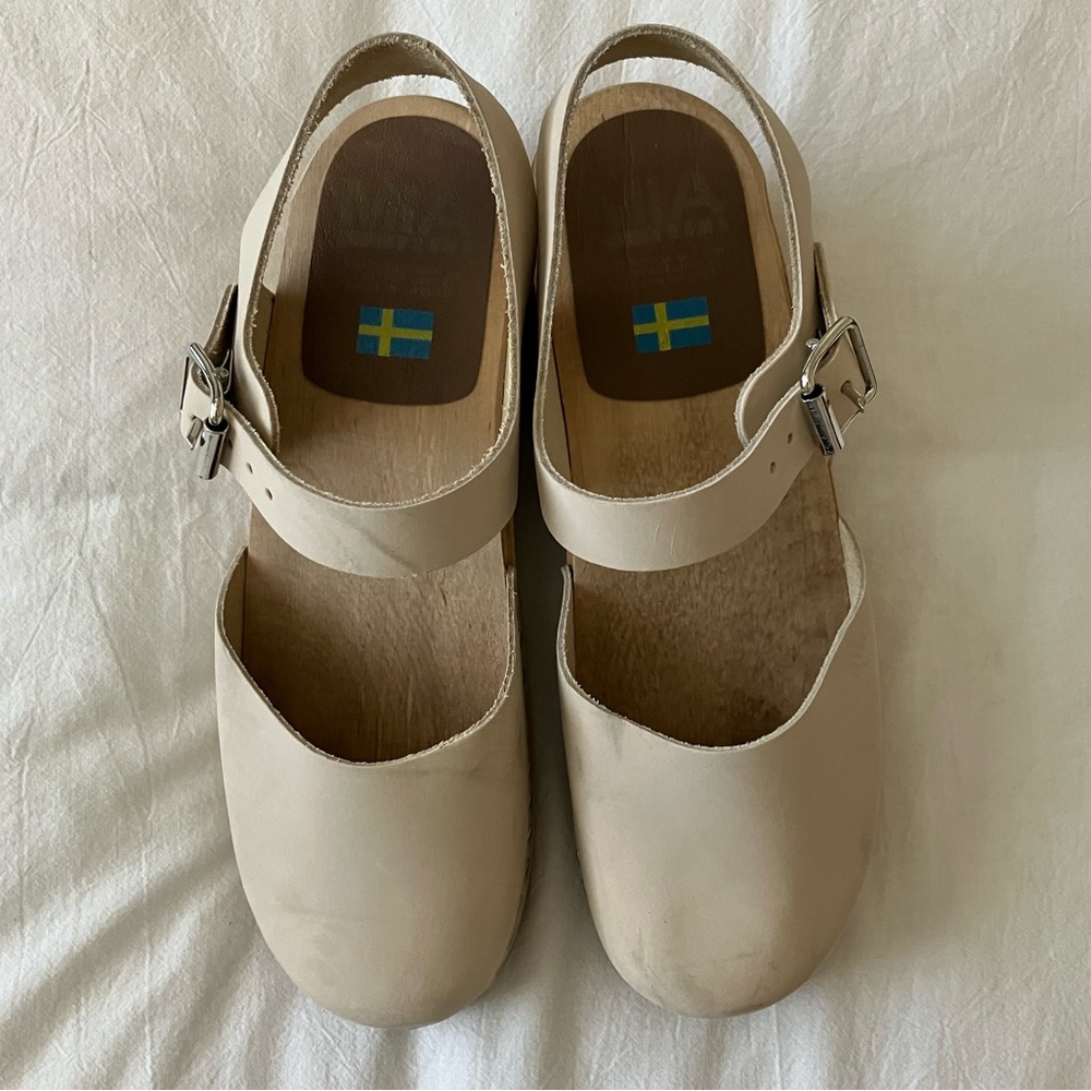 Roolee Mia Sofia Clogs: Cornsilk - image 2